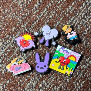 Bad bunny Jibbitz croc accessories